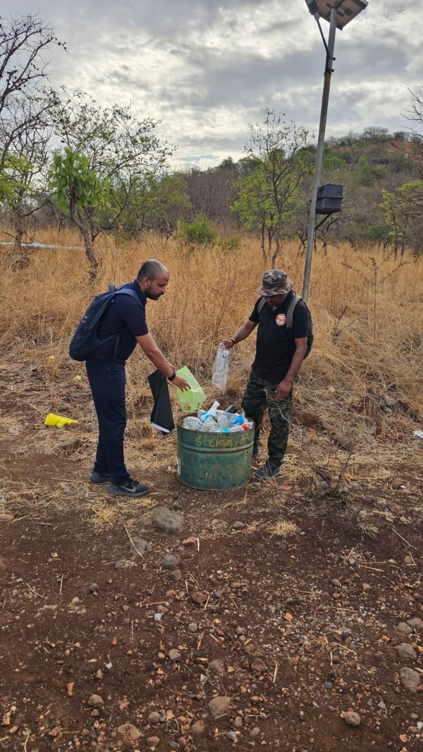 Hill area cleanliness activity