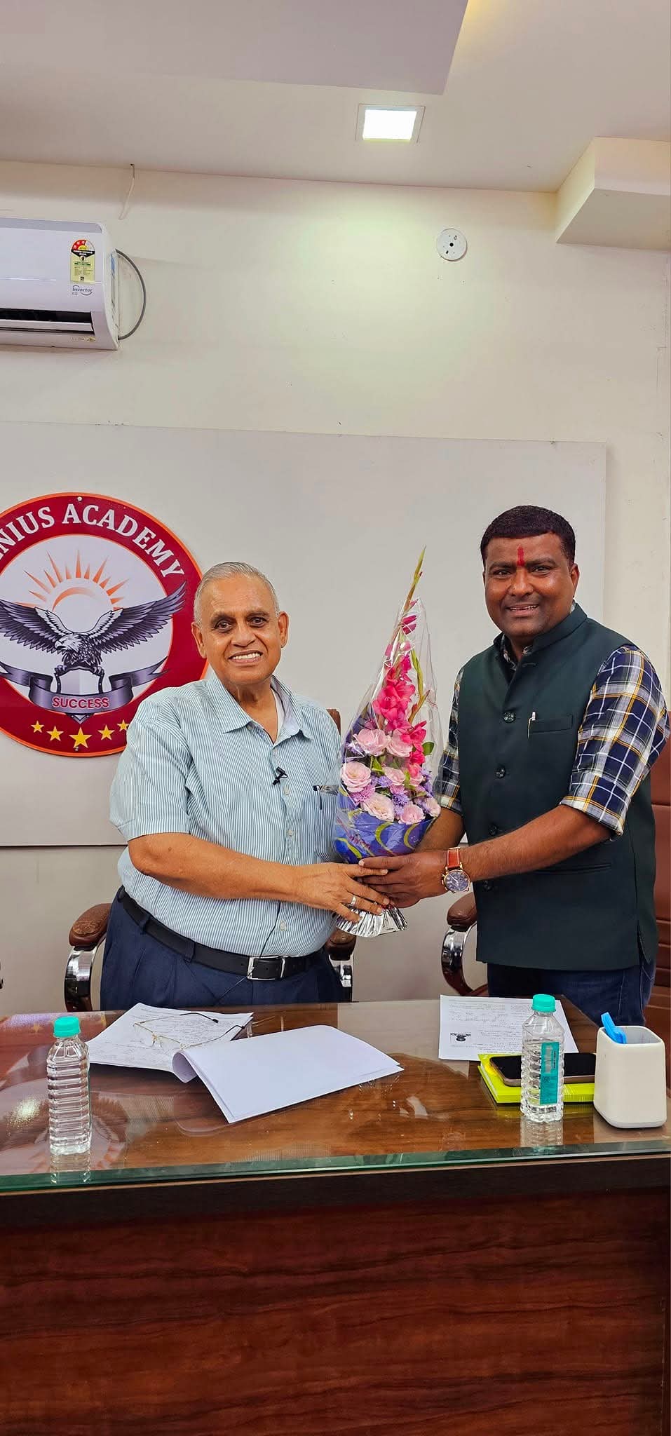 Partnership visit with Genius Academy