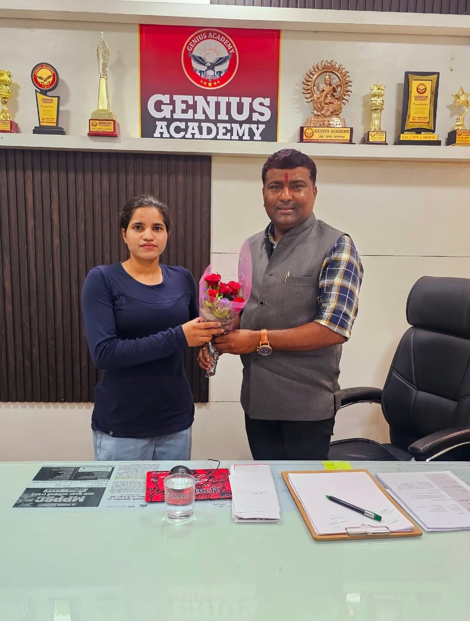 Partnership visit at Genius Academy office
